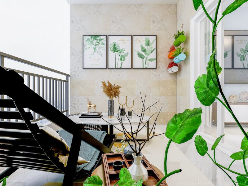 Balcony Paint Stripping